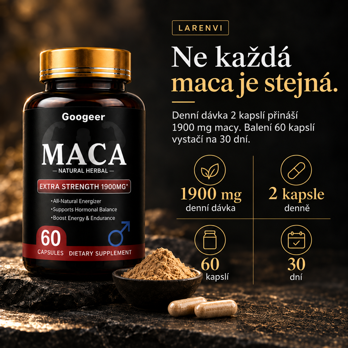 Peruánská maca 1900 mg