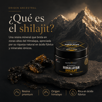 Shilajit Original del Himalaya