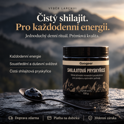 Čistá himálajská shilajitová pryskyřice 100 g