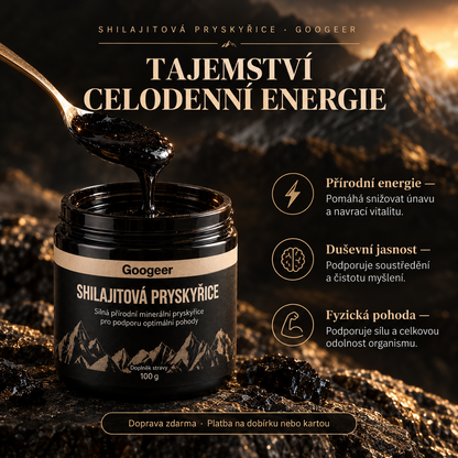 Čistá himálajská shilajitová pryskyřice 100 g