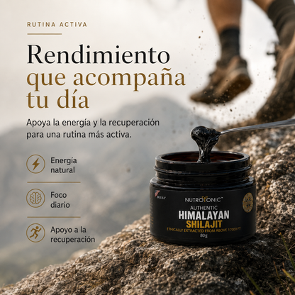 Shilajit Original del Himalaya